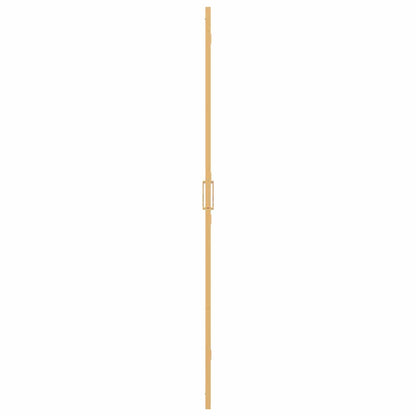 Walk-in Duschwand Gold 80 x 6.5 x 190 cm Energiesparendes Glas