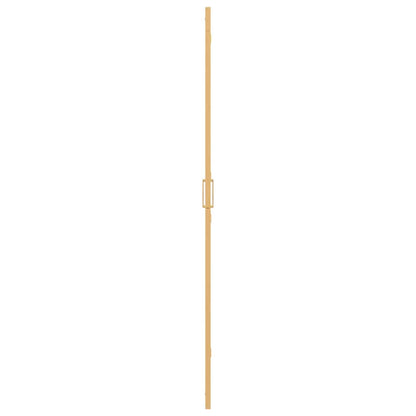 Walk-in Duschwand Gold 90 x 6.5 x 190 cm Energiesparendes Glas