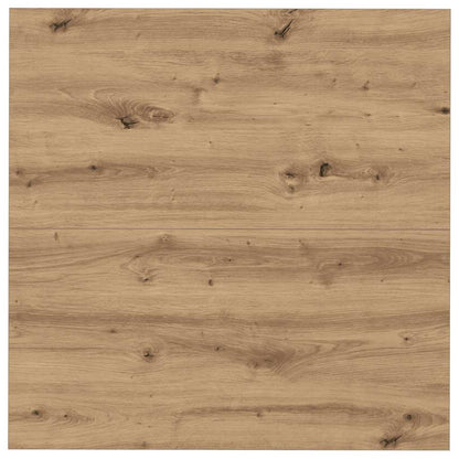 Couchtisch Eiche handwerklich 80 x 80 x 40 cm Holzwerkstoff
