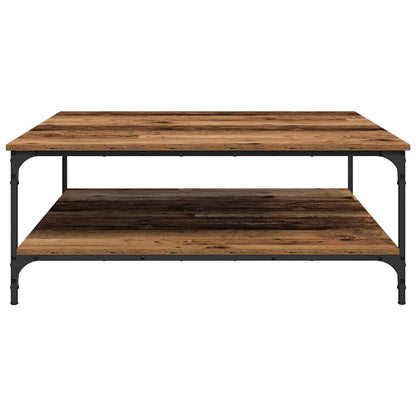 Couchtisch Altholz 100 x 100 x 40 cm Holzwerkstoff