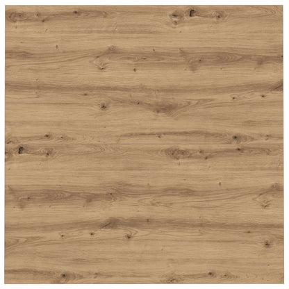 Couchtisch Eiche handwerklich 100 x 100 x 40 cm Holzwerkstoff