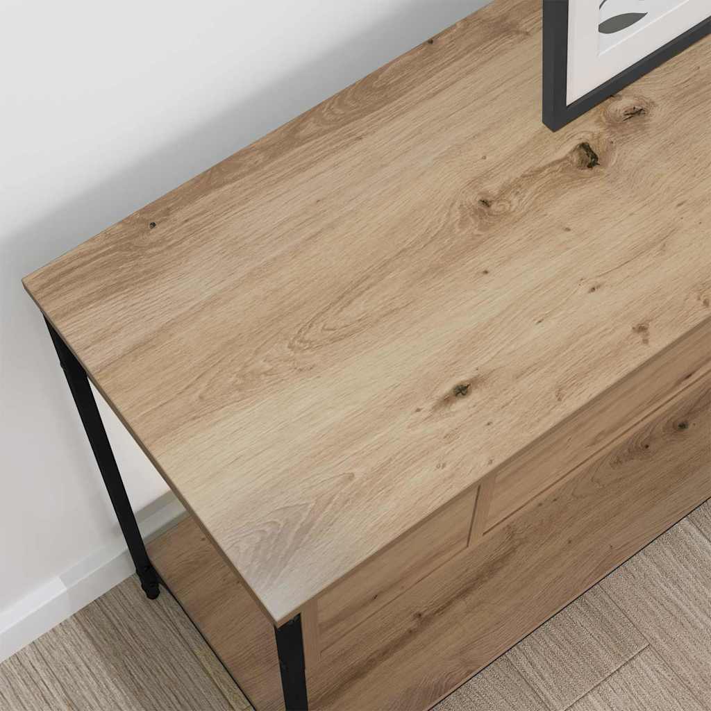 Konsolentisch Other Eiche handwerklich 100 x 34.5 x 75 cm