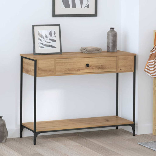 Konsolentisch Other Eiche handwerklich 100 x 34.5 x 75 cm
