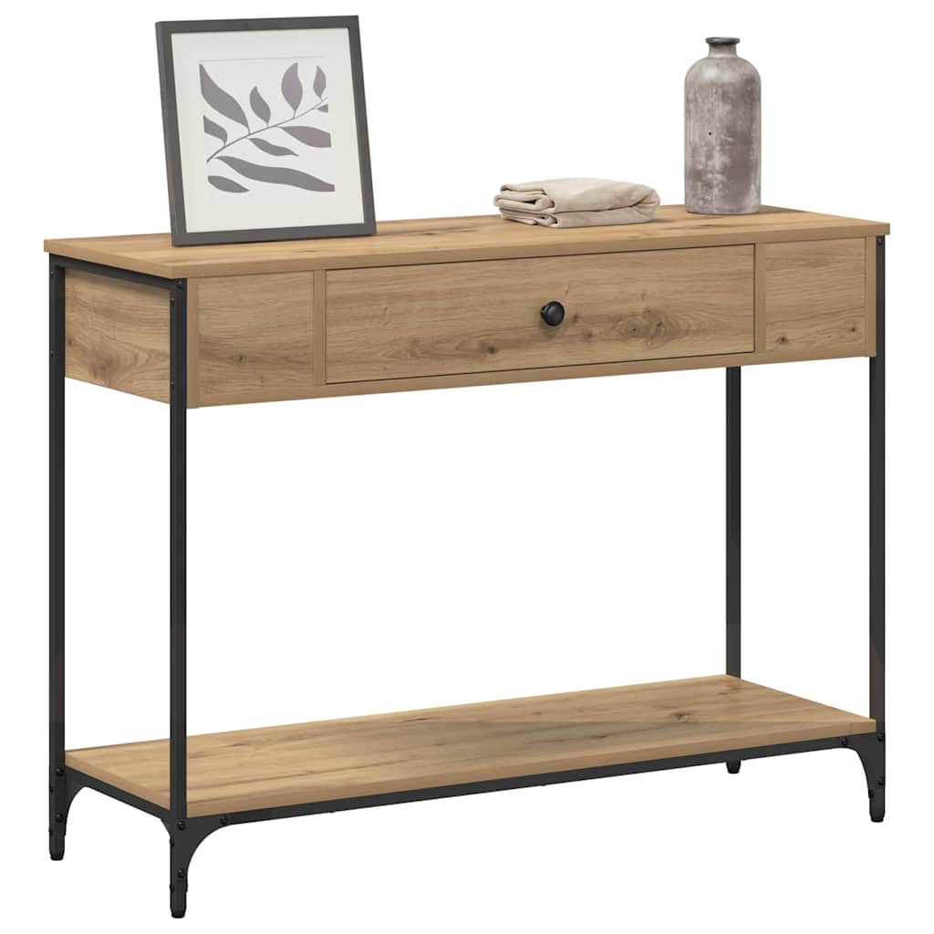 Konsolentisch Other Eiche handwerklich 100 x 34.5 x 75 cm