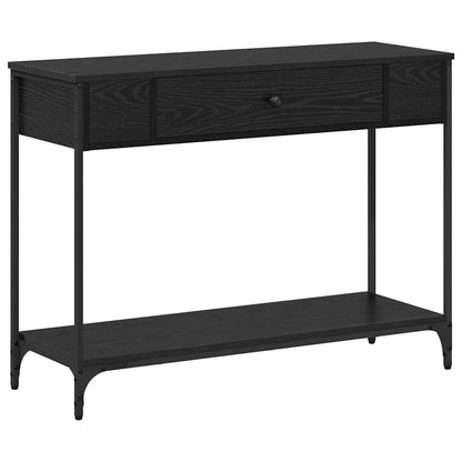 Konsolentisch Schwarze Eiche 100 x 34.5 x 75 cm Holzwerkstoff