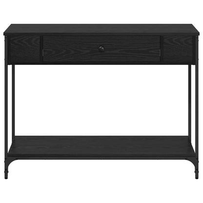 Konsolentisch Schwarze Eiche 100 x 34.5 x 75 cm Holzwerkstoff