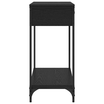 Konsolentisch Schwarze Eiche 100 x 34.5 x 75 cm Holzwerkstoff