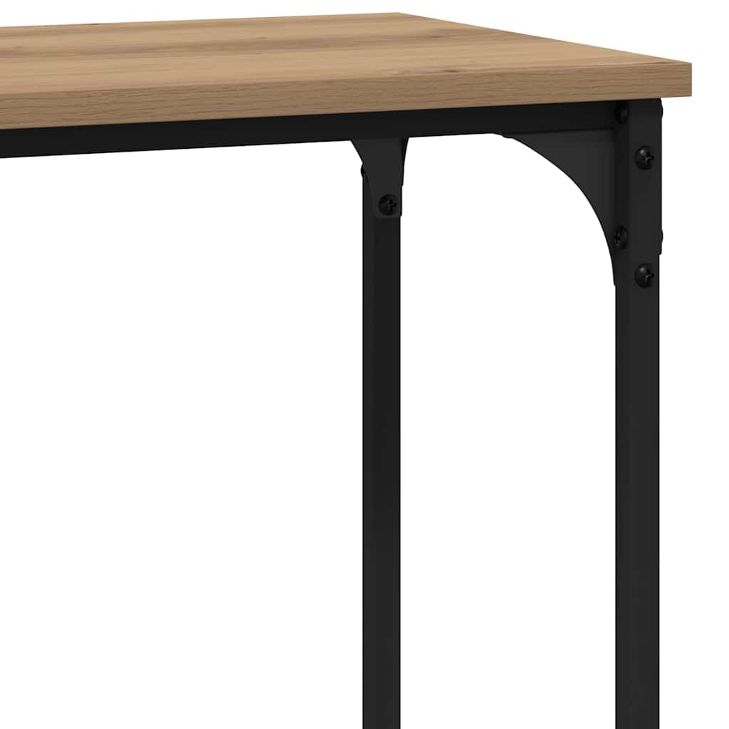Konsolentisch Artisan-Eiche 101 x 30.5 x 75 cm Holzwerkstoff