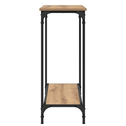 Konsolentisch Artisan-Eiche 101 x 30.5 x 75 cm Holzwerkstoff