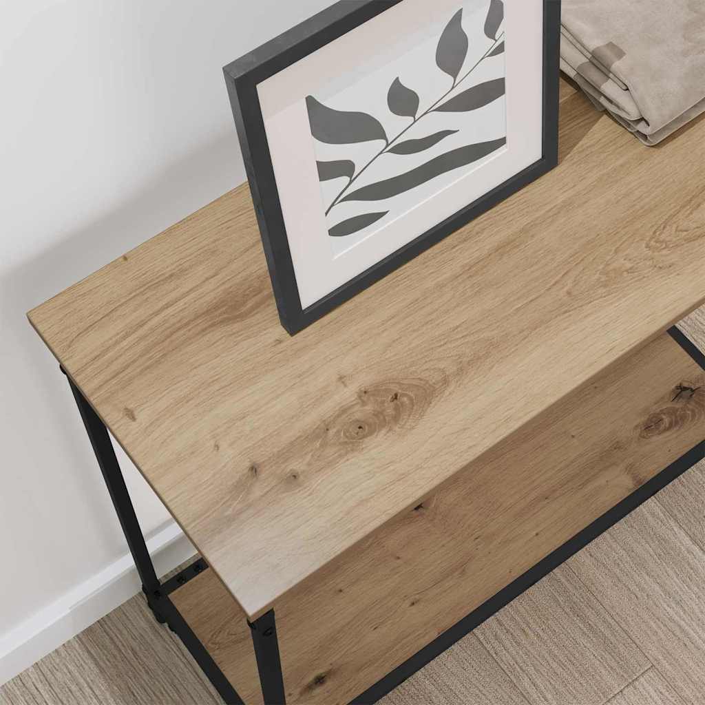 Konsolentisch Artisan-Eiche 75 x 30.5 x 75 cm Holzwerkstoff
