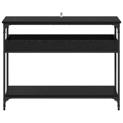 Konsolentisch Schwarze Eiche 100 x 29 x 75 cm Holzwerkstoff