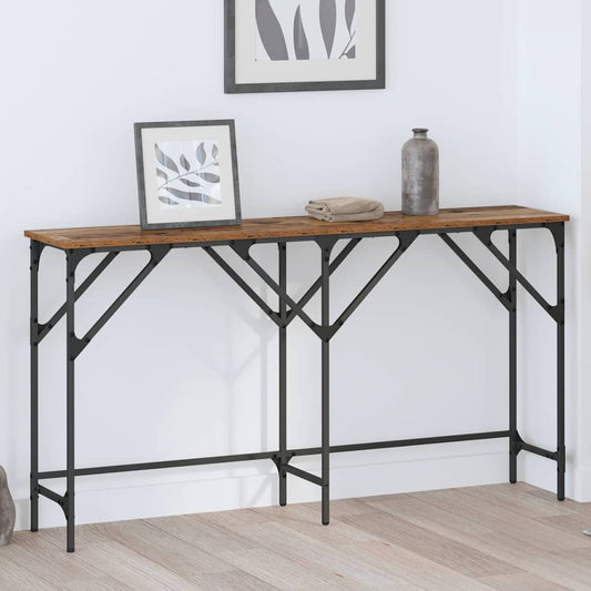 Konsolentisch Altholz 140 x 29 x 75 cm Holzwerkstoff