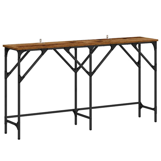 Konsolentisch Altholz 140 x 29 x 75 cm Holzwerkstoff
