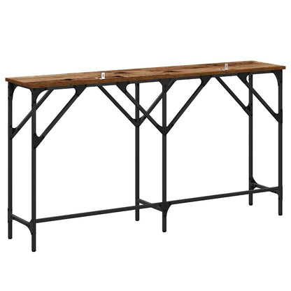 Konsolentisch Altholz 140 x 29 x 75 cm Holzwerkstoff