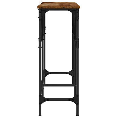 Konsolentisch Altholz 140 x 29 x 75 cm Holzwerkstoff