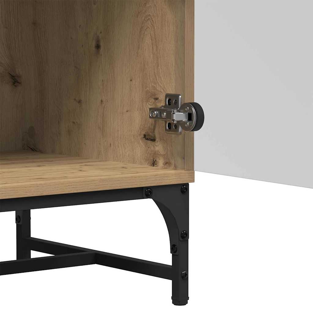 Hochboard Artisan-Eiche 35 x 37 x 117 cm Holzwerkstoff