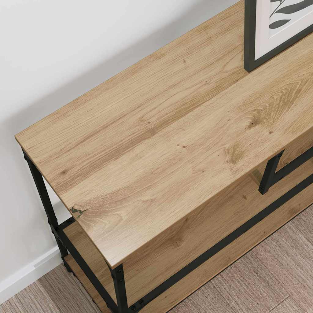 Konsolentisch Artisan-Eiche 100 x 30 x 75 cm Holzwerkstoff