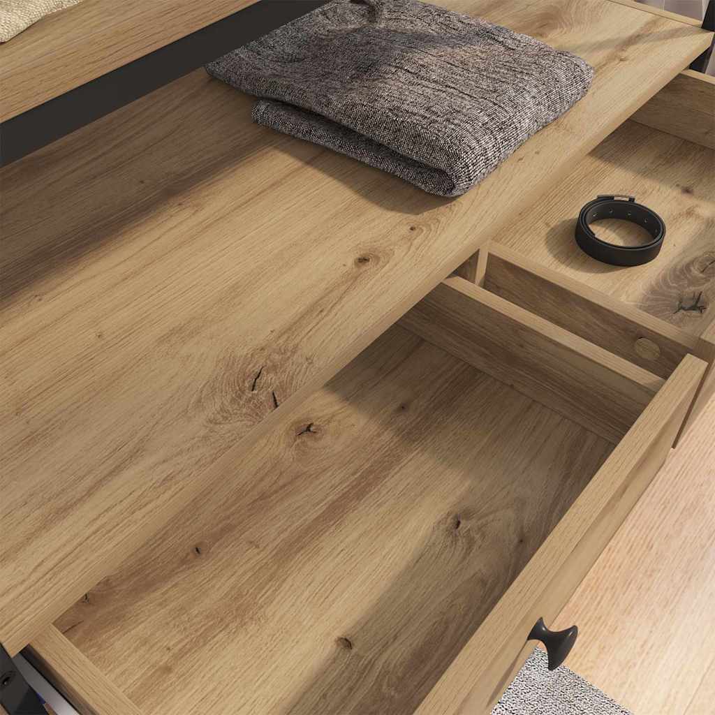 Kleiderschrank Artisan-Eiche 89 x 39 x 184.5 cm Holzwerkstoff