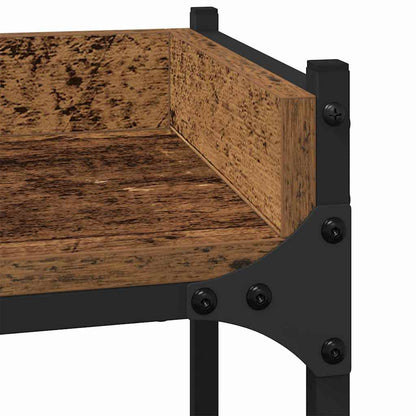Waschmaschinenregal Altholz 67 x 25 x 163 cm Holzwerkstoff