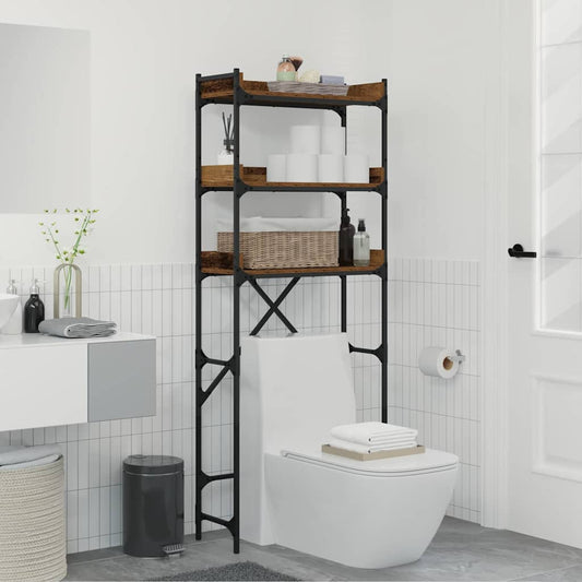 Waschmaschinenregal Altholz 67 x 25 x 163 cm Holzwerkstoff
