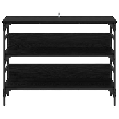Konsolentisch Schwarze Eiche 100 x 32 x 75 cm Holzwerkstoff