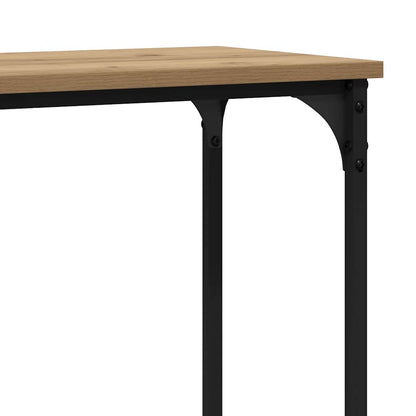 Konsolentisch Eiche handwerklich 160 x 29 x 80 cm Holzwerkstoff
