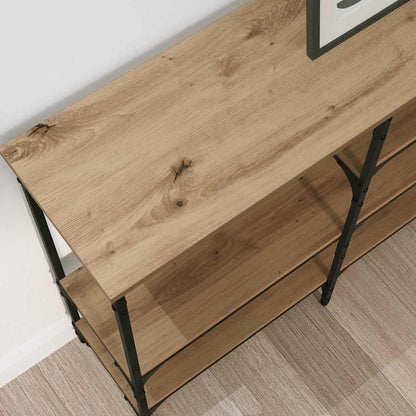 Konsolentisch Artisan-Eiche 160 x 29 x 80 cm Holzwerkstoff
