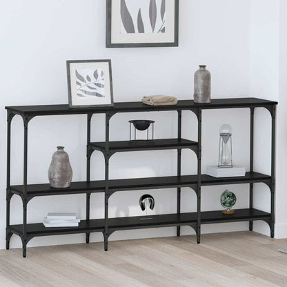 Konsolentisch Schwarze Eiche 160 x 29 x 80 cm Holzwerkstoff