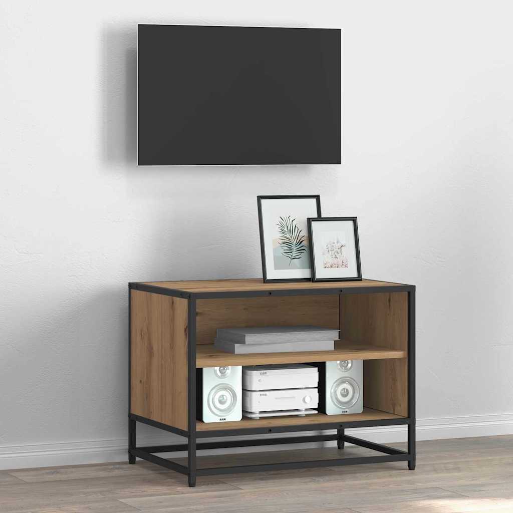 TV-Schränk Eiche handwerklich 61 x 40 x 46 cm Holzwerkstoff