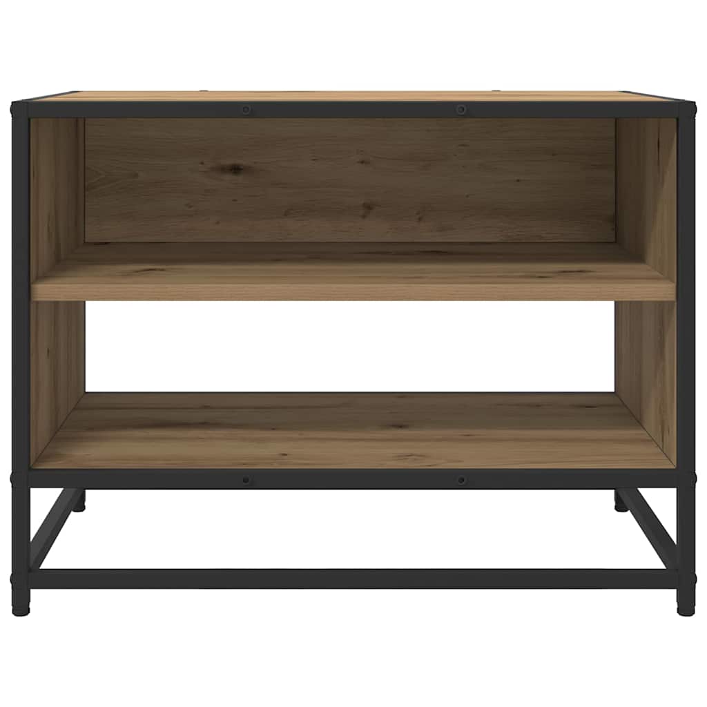 TV-Schränk Eiche handwerklich 61 x 40 x 46 cm Holzwerkstoff