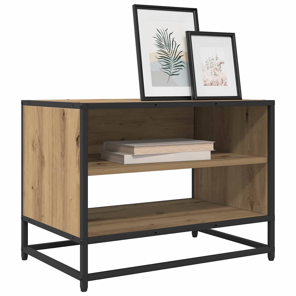 TV-Schränk Eiche handwerklich 61 x 40 x 46 cm Holzwerkstoff