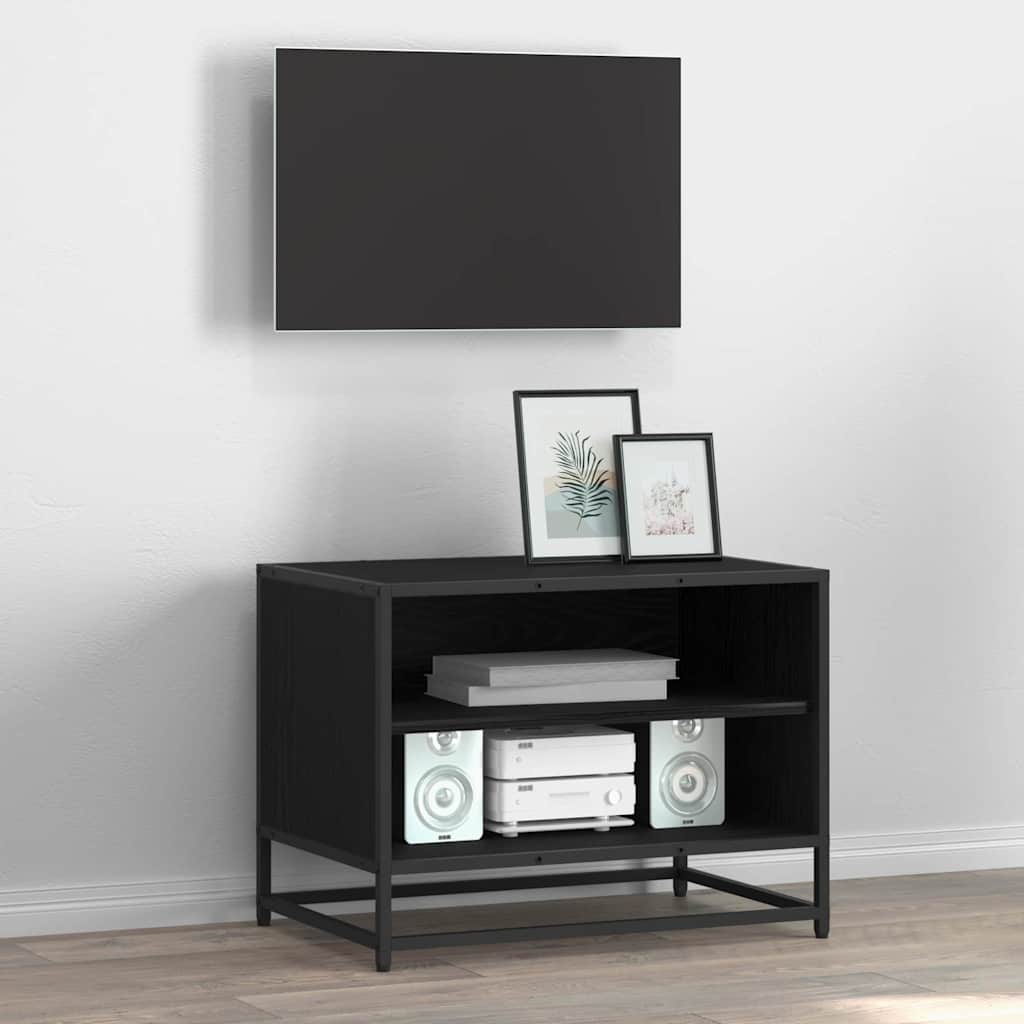 TV-Schränk Schwarze Eiche 61 x 40 x 46 cm Holzwerkstoff
