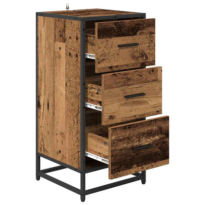 Sideboard Altholz 35,5 x 35 x 76 cm Holzwerkstoff