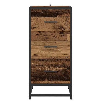 Sideboard Altholz 35,5 x 35 x 76 cm Holzwerkstoff