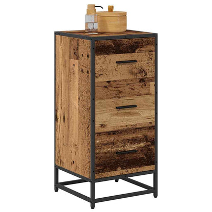 Sideboard Altholz 35,5 x 35 x 76 cm Holzwerkstoff