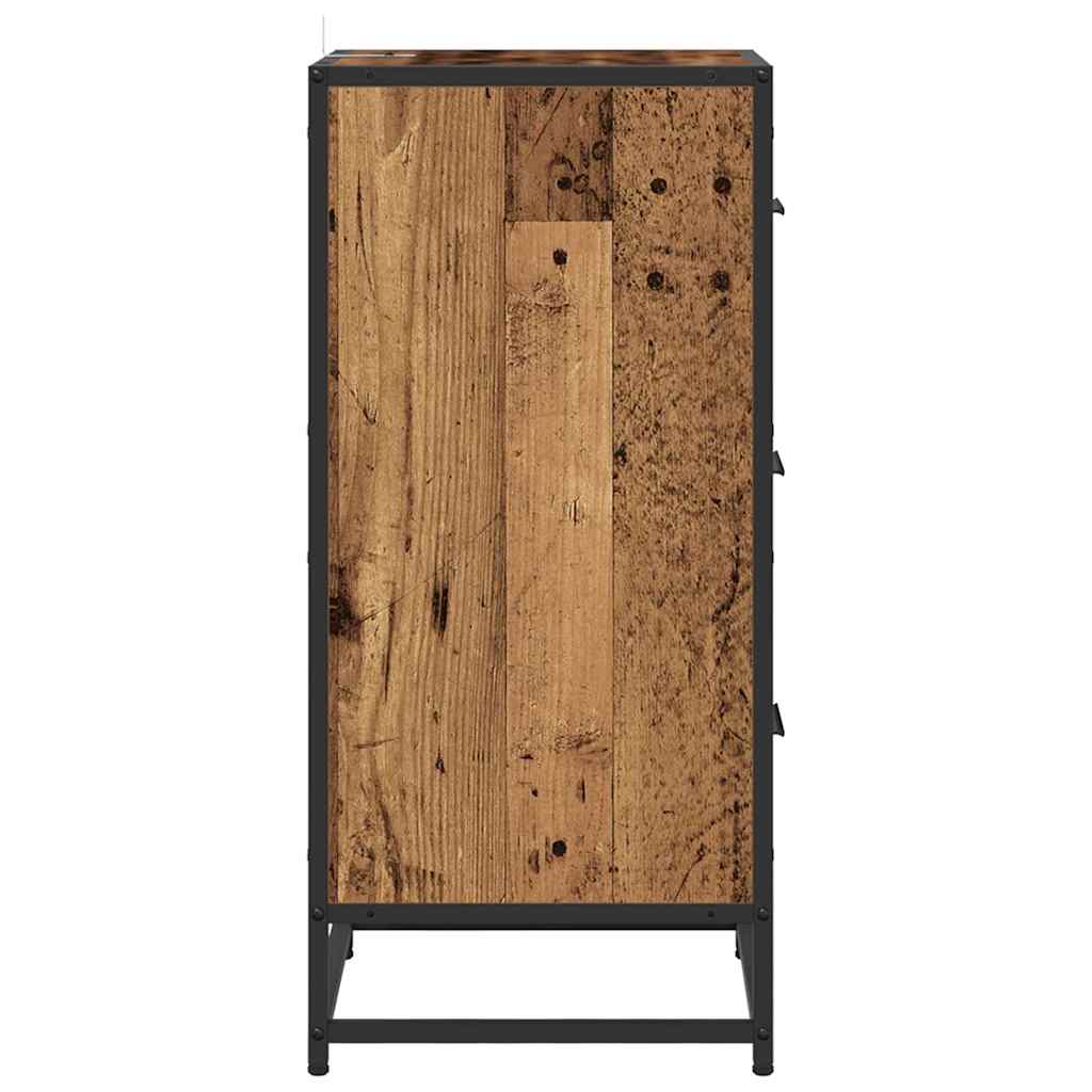 Sideboard Altholz 35,5 x 35 x 76 cm Holzwerkstoff