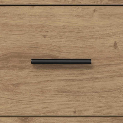 Badezimmer Schrank mit Regal Artisan-Eiche 35 x 37,5 x 166 cm