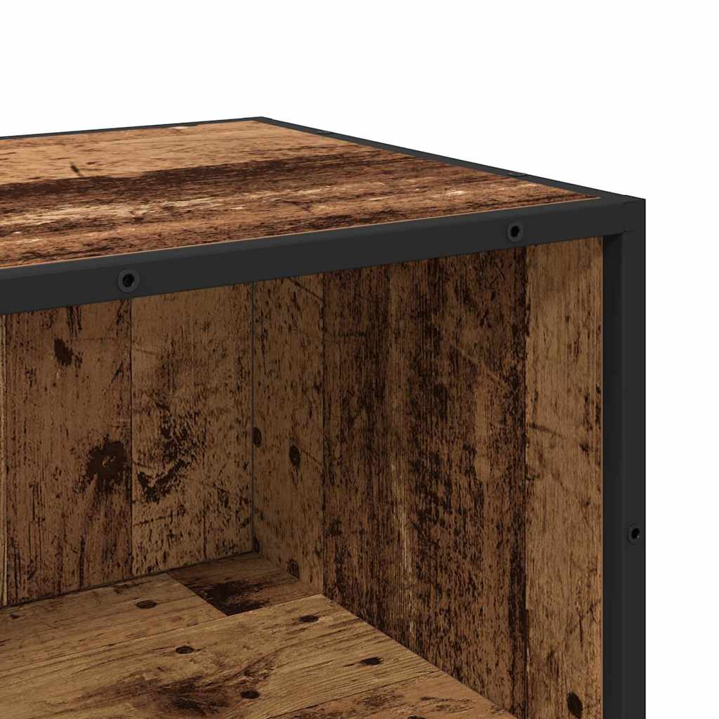 Badezimmer Schrank Altholz 35 x 37,5 x 100 cm Holzwerkstoff