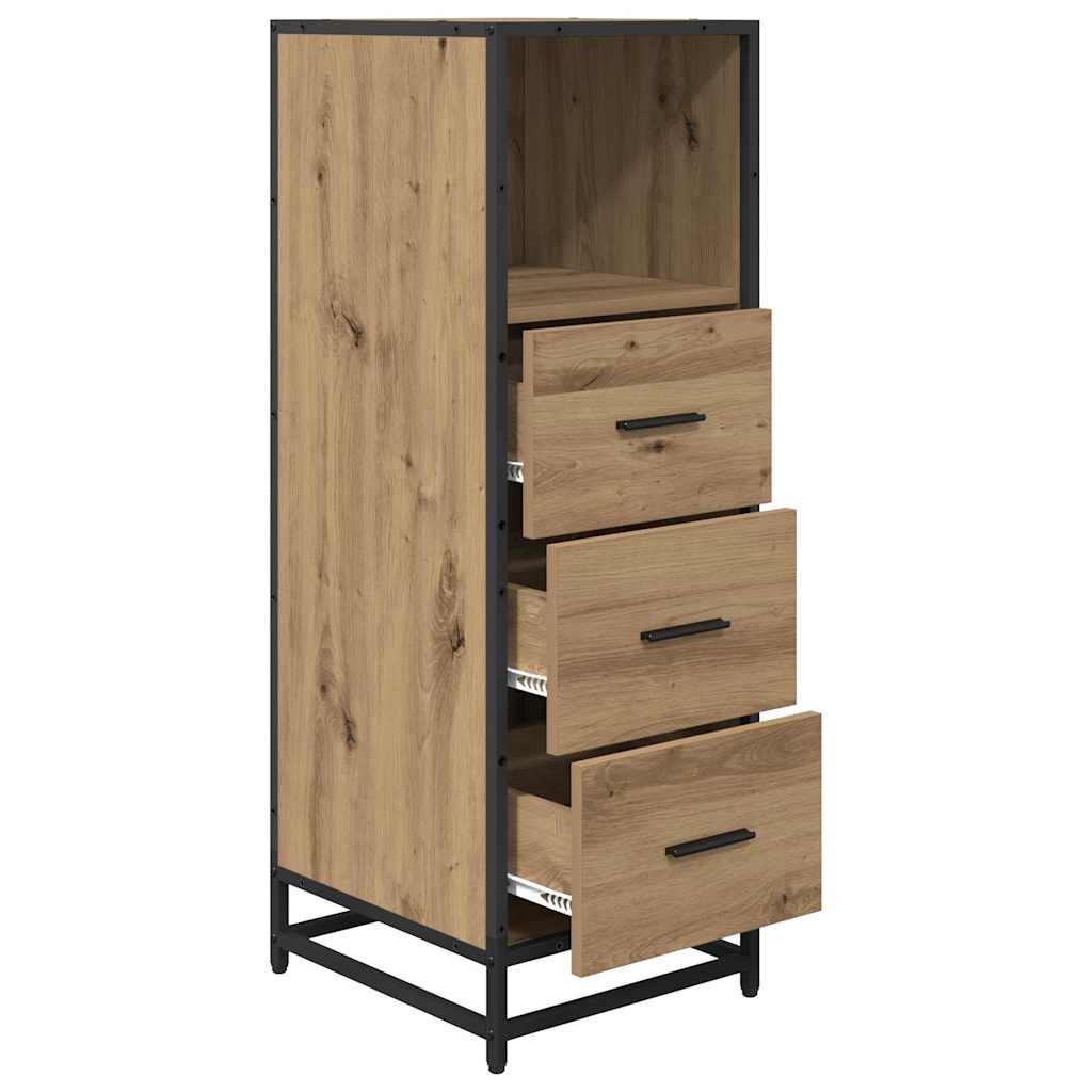 Badezimmer Schrank Artisan-Eiche 35 x 37,5 x 100 cm