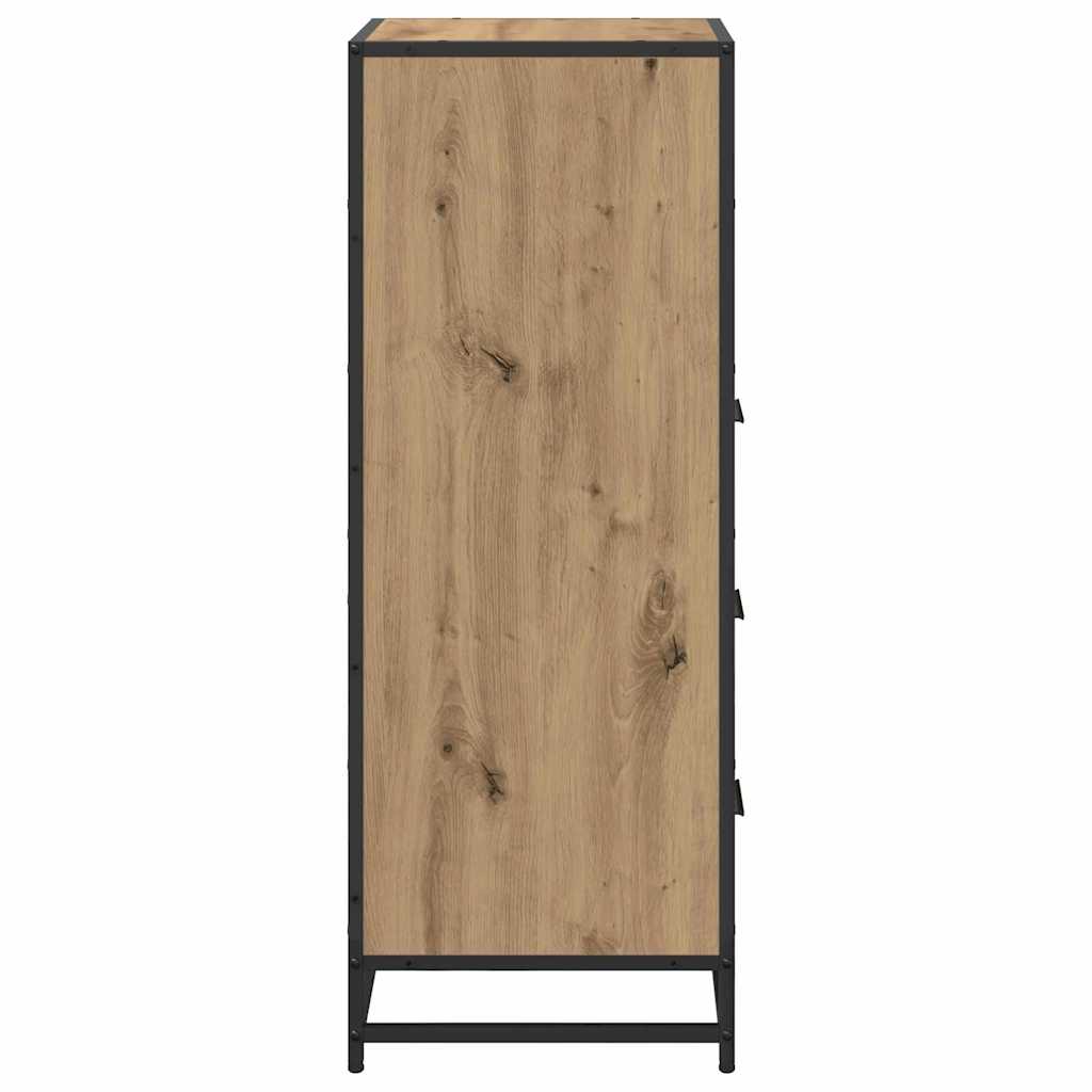 Badezimmer Schrank Artisan-Eiche 35 x 37,5 x 100 cm