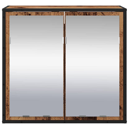 Badezimmer-Spiegelschrank Altholz 65 x 20 x 60 cm Holzwerkstoff