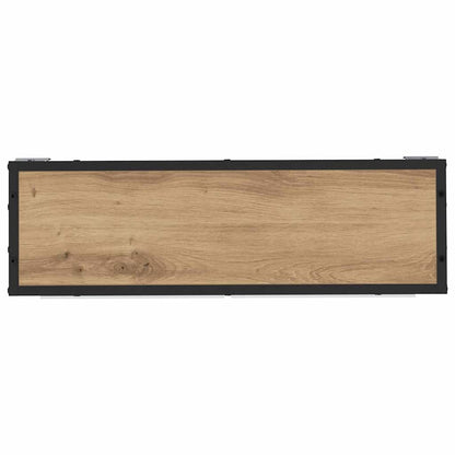 Badezimmer-Spiegelschrank mit Tür Artisan-Eiche 65 x 20 x 60 cm