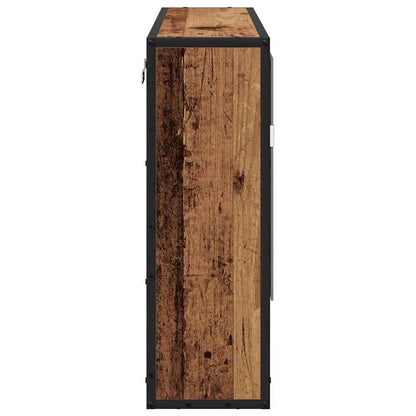 Badezimmer-Spiegelschrank Altholz 65 x 20 x 60 cm Holzwerkstoff