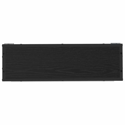 Badezimmer-Spiegelschrank Schwarz Eichen-Optik 65 x 20 x 60 cm