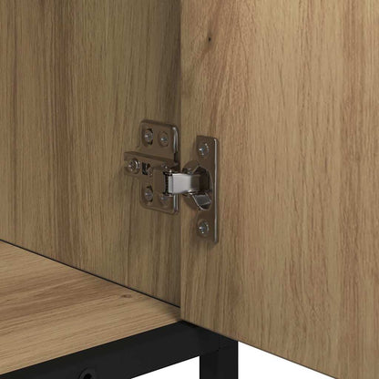 Badezimmer Waschbecken Schrank Artisan-Eiche 90 x 33 x 60 cm