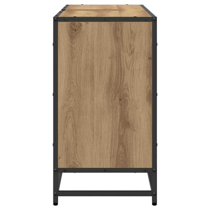 Badezimmer Waschbecken Schrank Artisan-Eiche 90 x 33 x 60 cm