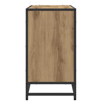 Badezimmer Waschbecken Schrank Artisan-Eiche 65 x 33 x 60 cm