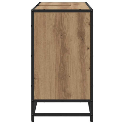 Badezimmer Waschbecken Schrank mit Regal Eiche handwerklich