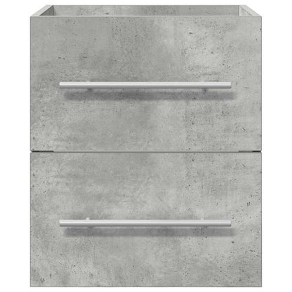 Waschbeckenunterschrank Beton Grau 38,5 x 41 x 48 cm