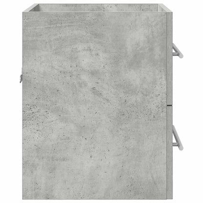 Waschbeckenunterschrank Beton Grau 38,5 x 41 x 48 cm